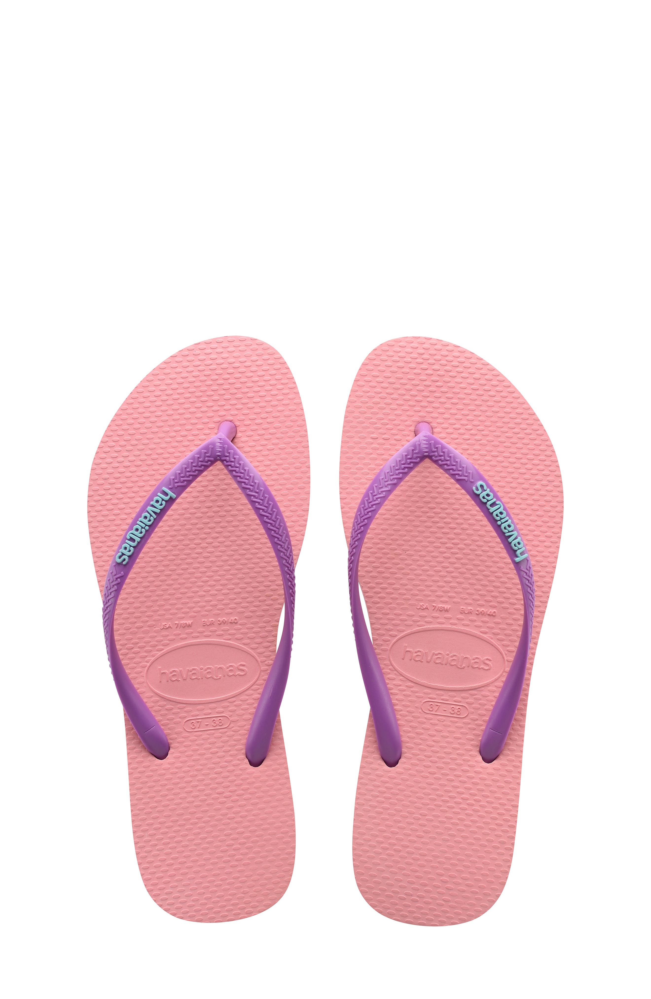 Havaianas Kids Flip Flop Sandals Toddler/Little Kid Freedom SL Print Pearl Pink Havaianas Kids Flip Flop Sandals Toddler/Little Kid Freedom SL Print Pearl Pink